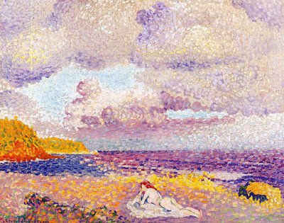 An Incoming Storm by Henri Edmond Cross